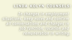 Legal Quotes and Counsel From Linda Kolyn.