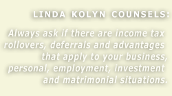 Legal Quotes and Counsel From Linda Kolyn.